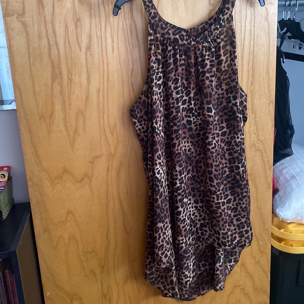 Leopard High-low tunic - Picture 2 of 3
